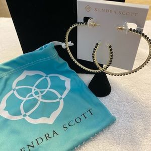 Large Kendra Scott rhinestone earrings